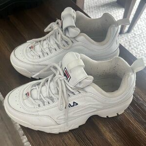 Fila Classic White Athletic Shoes